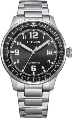 Produktbild von Mechanishe Citizen Silber Mit Schraube  Kollektion Meccanico Aviator - mann