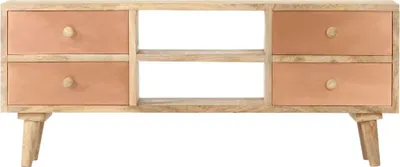 Produktbild von vidaXL TV-Schrank 110×30×45 cm Mango Massivholz
