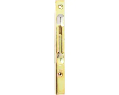 Obrázek produktu pro Záklopka dveří Cobra, 160 mm, žlutý pozink