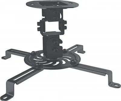 Produktbild von MANHATTAN Beamer Deckenhalterung schwarz Traglast bis zu 13,5 kg Basic Line neig- schwenkbar und rotierbar