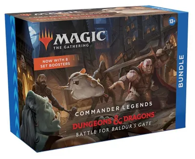 Produktbild von Magic: the Gathering Commander Legends: Battle for Baldur's Gate, Kartenspiel-Erweiterung, Genreübergreifend, 13 Jahr(e)