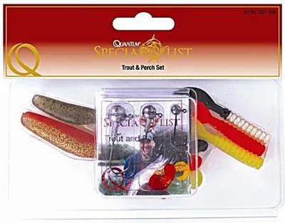 Produktbild von Quantum Angelset Trout & Perch Drop Shot Angeltechnik Einsteiger Komplettset