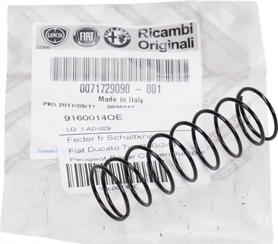 Produktbild von Original Fiat Feder Schaltknauf Knüppel Ducato 230 244 OE 71729090