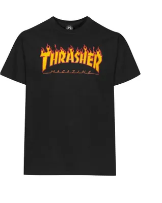 Produktbild von Thrasher T-Shirt Flame schwarz XL