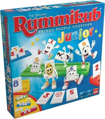 Produktbild von Goliath Goliath Rummikub Junior - Bordspel - Kinderspel
