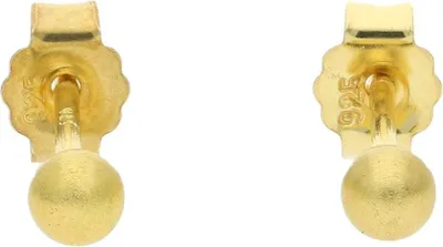 Produktbild von Ohrstecker Silber 925 Gold plattiert JL52-06-0118 JuwelmaLux
