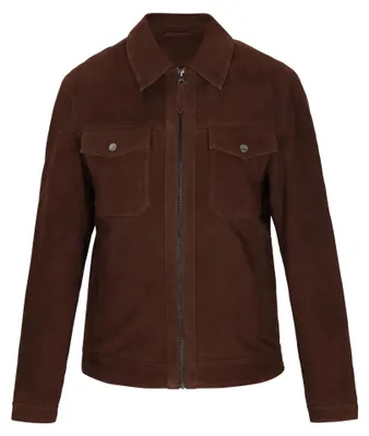 Image de Veste pour homme SAPORTA - marron, taille S