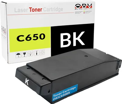 Produktbild von OBV Toner für OKI C650 C 650 dn, C650dn, C650 Schwarz
