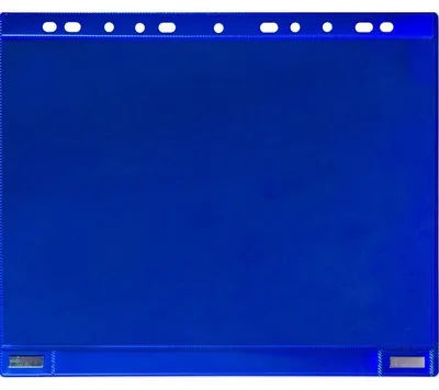 Produktbild von TARIFOLD Magnetische Sichttasche B265xH315mm blau f.Format DIN A4 - 181121