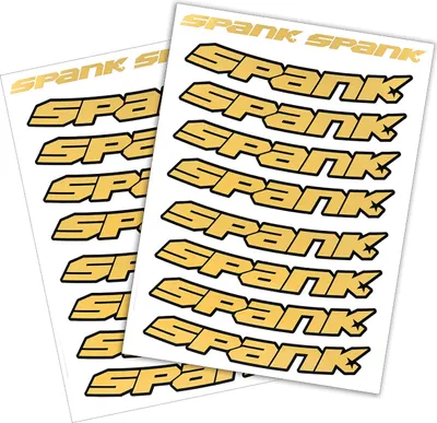 Produktbild von Spank Rim Stickies, Rim Decal Kits gold