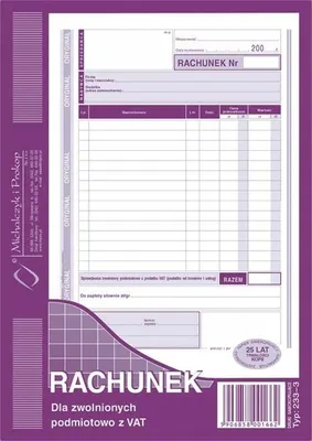 Produktbild von A5 Konto Für Mehrwertsteuerabteilung 233-3