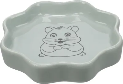 Zdjęcie produktu dla Miska na jedzenie i wodę dla chomika, Snuffy, okrągła, kolor miętowy, średnica 10,5 cm, pojemność 60 ml