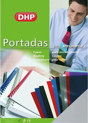 Image de DHP Couvertures de reliure Transparent A4 PVC 100 Pcs