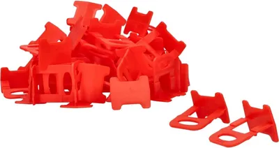 Produktbild von KOTARBAU® 100 Stk. Zuglaschen Fliesen-Nivelliersystem Rot