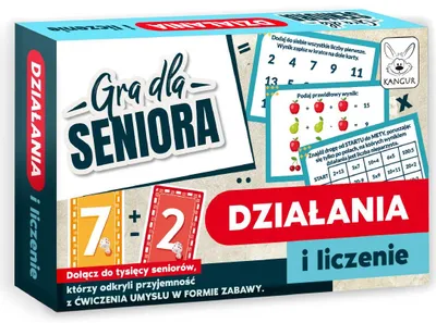 Obrázek produktu pro Gra dla Seniora Działania i Liczenie
