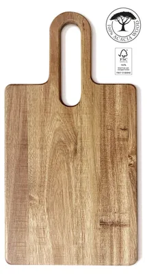 Produktbild von Holzschneidebrett 38×20 cm, Akazie, groß