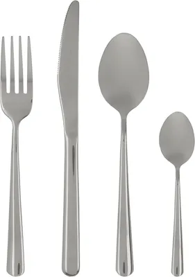Produktbild von Besteckset 24-teilig aus Edelstahl 18/0 in Silber