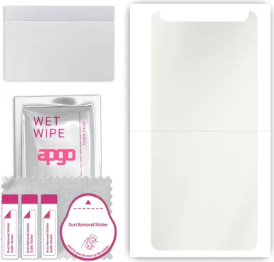 Produktbild von apgo Hydrogel Schutzfolie, Matt, kompatibel mit TP-Link Neffos A5, flexibele Displayschutzfolie, Folie mit Positionierhilfe, Anti-Fingerprint, kratzfest, einfache Montage