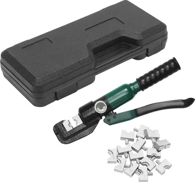 Immagine prodotto di Pinza per capicorda idraulica, utensile manuale 4-70 mm², per capicorda, verde