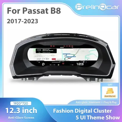 Produktbild von Digitales Armaturenbrett – LCD-Instrumententafel – Digitaler Kilometerzähler – Autodisplay für das Armaturenbrett