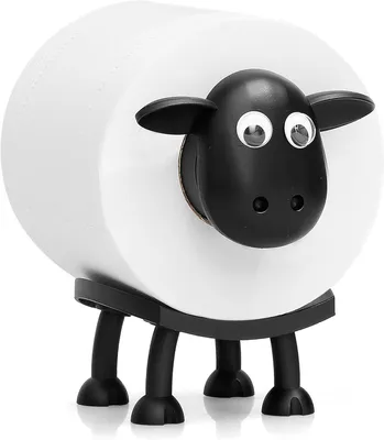 Productafbeelding van Omgoods - Grappige Schapen Toiletrolhouder voor Badkamerdecoratie