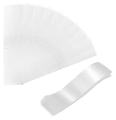 Schrumpfklemmen 100 Stück, transparent, perforiert, 118x30 mm