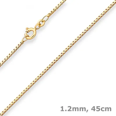 1-2mm-Veneziakette-aus-333-Gelbgold-45cm