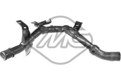 Produktbild von Metalcaucho Kühlerschlauch Wasserschlauch für CITROËN BERLINGO Kasten (B9) 03198