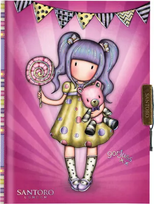 Obrázek produktu pro Zamykany notes Gorjuss Fairground First Prize