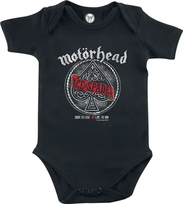 Produktbild von Motörhead Body Uni Metal-Kids - Red Banner schwarz 80/86