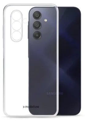Produktbild von Mobilize Gelly Transparente Handyhülle für Samsung Galaxy A25 - Backcover TPU