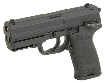 Produktbild von CYMA cm.125 AEP Softair Pistole elektrisch Vollmetall, unter 0,5 Joule, 6 mm BB, verstellbares Hop-Up, Semi und Vollautomatik, Airsoft inkl. Akku & Ladegerät