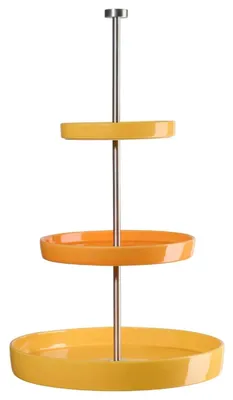 Productafbeelding van ASA Etagere, 3-stufig, orange smoothie D. 28/ 20/ 14,5 cm, H. 46 cm