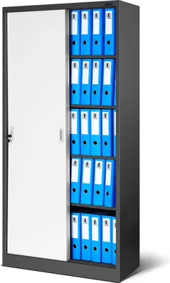 Produktbild von KUBA SD001 szafa: antracyt RAL7016 - biała RAL9003