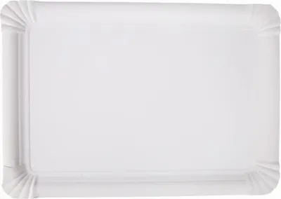 Produktbild von Pappteller rechteckig 230x330mm Frischfaserkarton VE=250 Stück