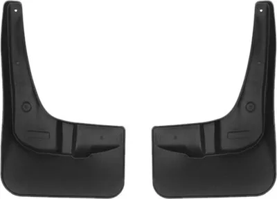 Image de Bavettes garde-boue pour Toyota Highlander 2007-2019 avant ABS noir 2x