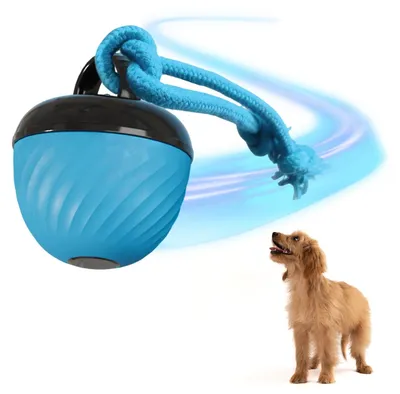 Produktbild von Interaktives Hundespielzeug, Spielball für Hunde, Zauberball für Hunde mit Schwanz, Spielball für kleine/mittelgroße Hunde