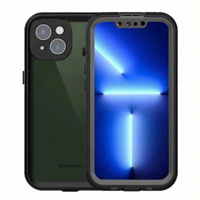 Productafbeelding van imoshion Waterproof 360 Case voor de Apple iPhone 14 - Zwart