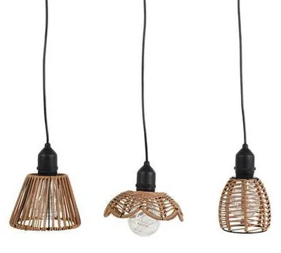 Obrázok produktu pre Závesné svietidlo Countryfield LED, hnedé, H16 cm