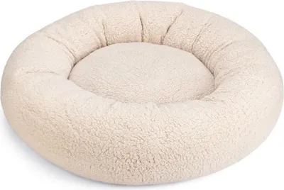 Image de Beeztees Jaxx - Lit orthopédique pour chiens - Beige - 70x70x25 cm