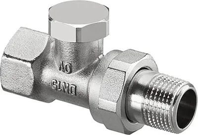 Produktbild von Combi 2 Rückschlagventil, DN15 - 1/2"", Durchgang, vernickelt