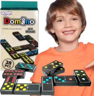 Obrázok produktu pre WOOPIE Domino Rodinná logická hra 28 kostek