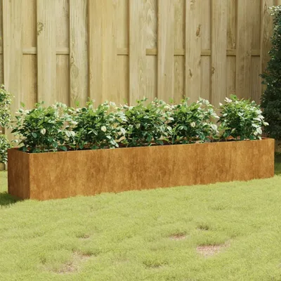 Produktbild von Möbel Hochbeet 200x40x40 cm Cortenstahl - Beete 824521