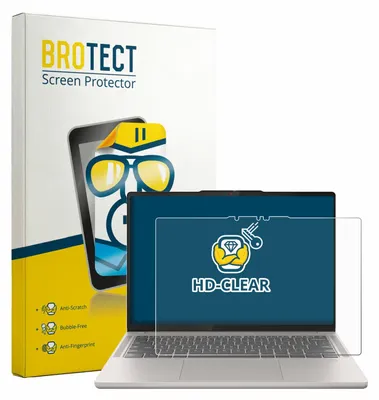 Produktbild von Für Lenovo Chromebook Plus Gen 10 14" Schutzfolie BROTECT Displayschutz Display Schutz Folie Klar Transparent