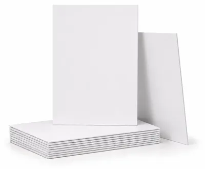 Produktbild von Artina Malkarton, 21x29,7cm, 10er Set, Malpappe, 100% Baumwolle, Leinwand, KI-generiertes Bild