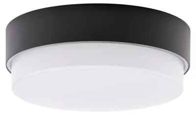 Obrázek produktu pro OSMONT TRI57276 TRITON 1 stropní/nástěnné průmyslové plastové svítidlo černá / bílá IP65 3000 K 19W LED DALI
