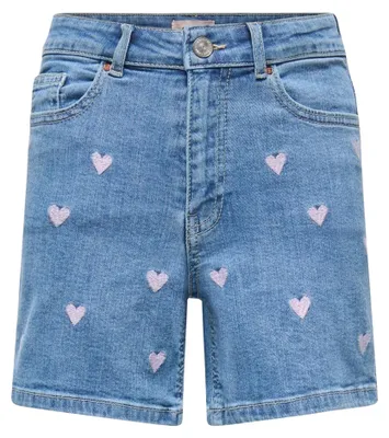 Produktbild von Kids Only Juicy Heart Denim Short Mädchen