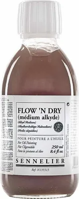 Produktbild von Alkydhaltiges Malmedium Flow'n Dry 250 ml