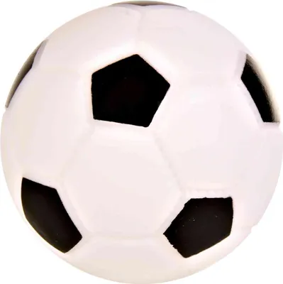 Obrázek produktu pro TRIXIE 3435, Pes, Míč, Černá, Bílá, Vinyl, 6 cm