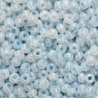 Produktbild von KNORR PRANDELL 216104380 Böhmische Rocailles Ø 25 mm Glas zartblau
